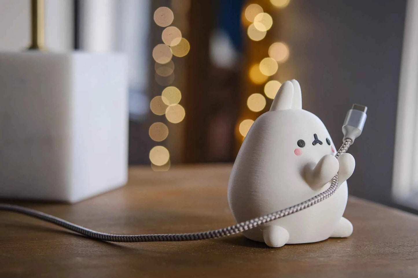 Bunny Cable Organizer - Cute and Functional Cable Holder