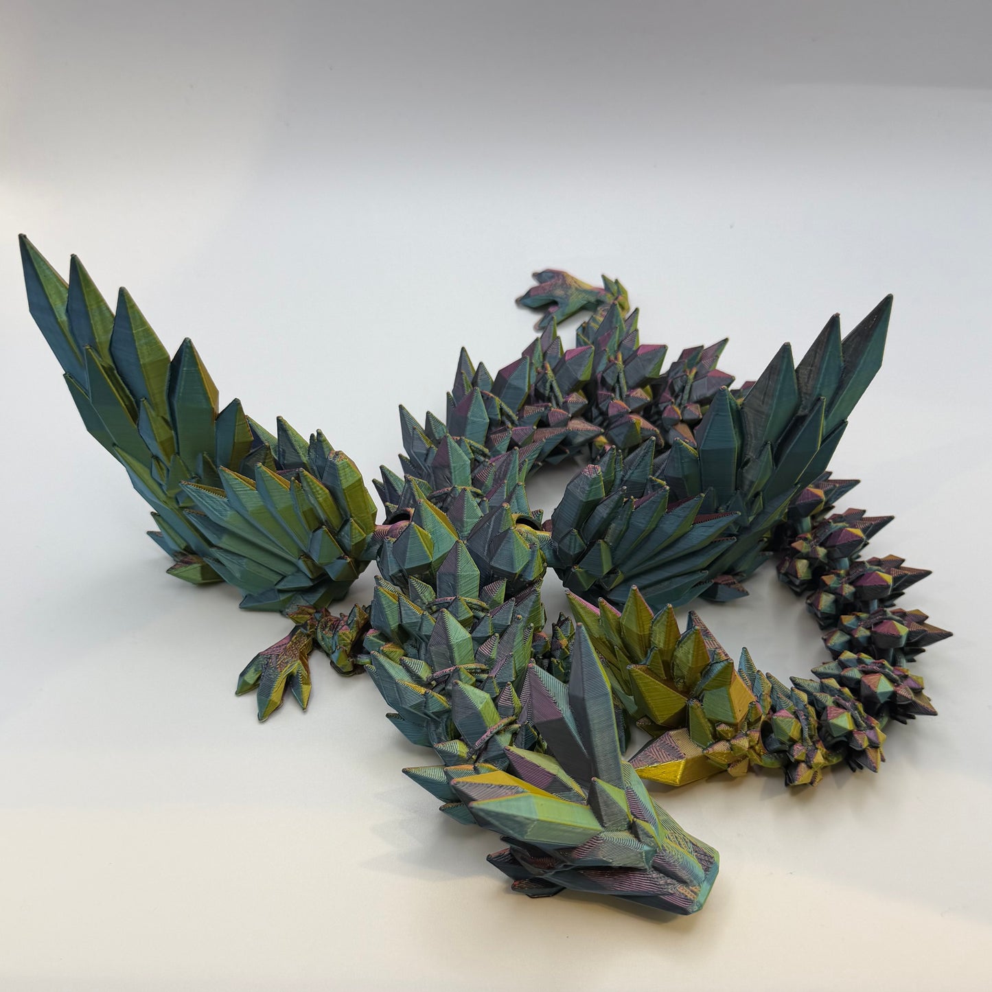 Stunning 68cm Articulated Dragon