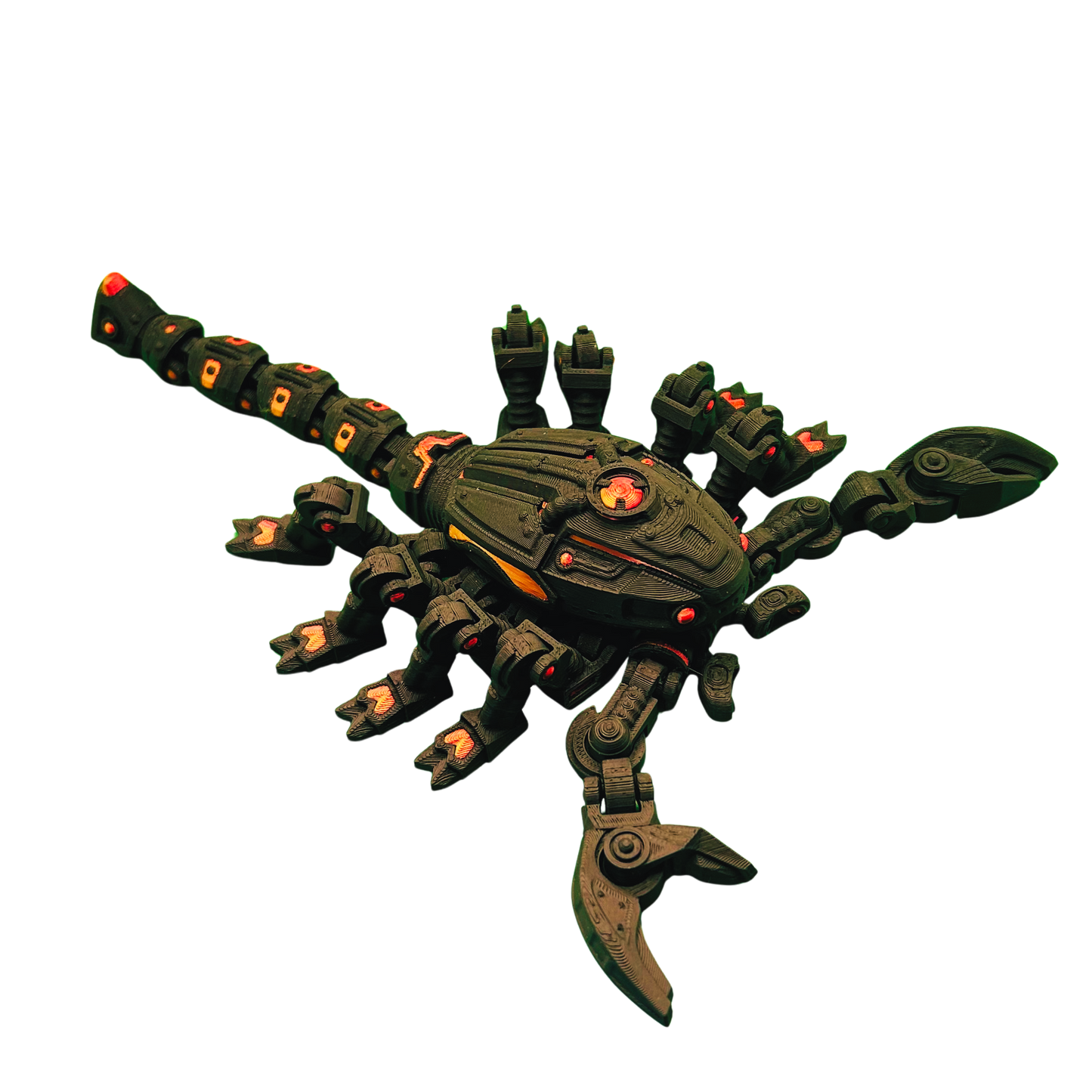 Ignis Cyber Scorpion with Eight Articulated Legs