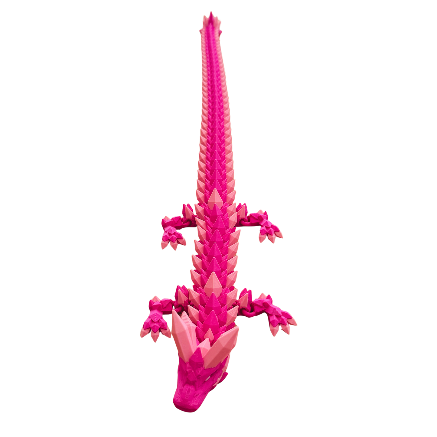 Magenta Pink Dragon Statement Piece