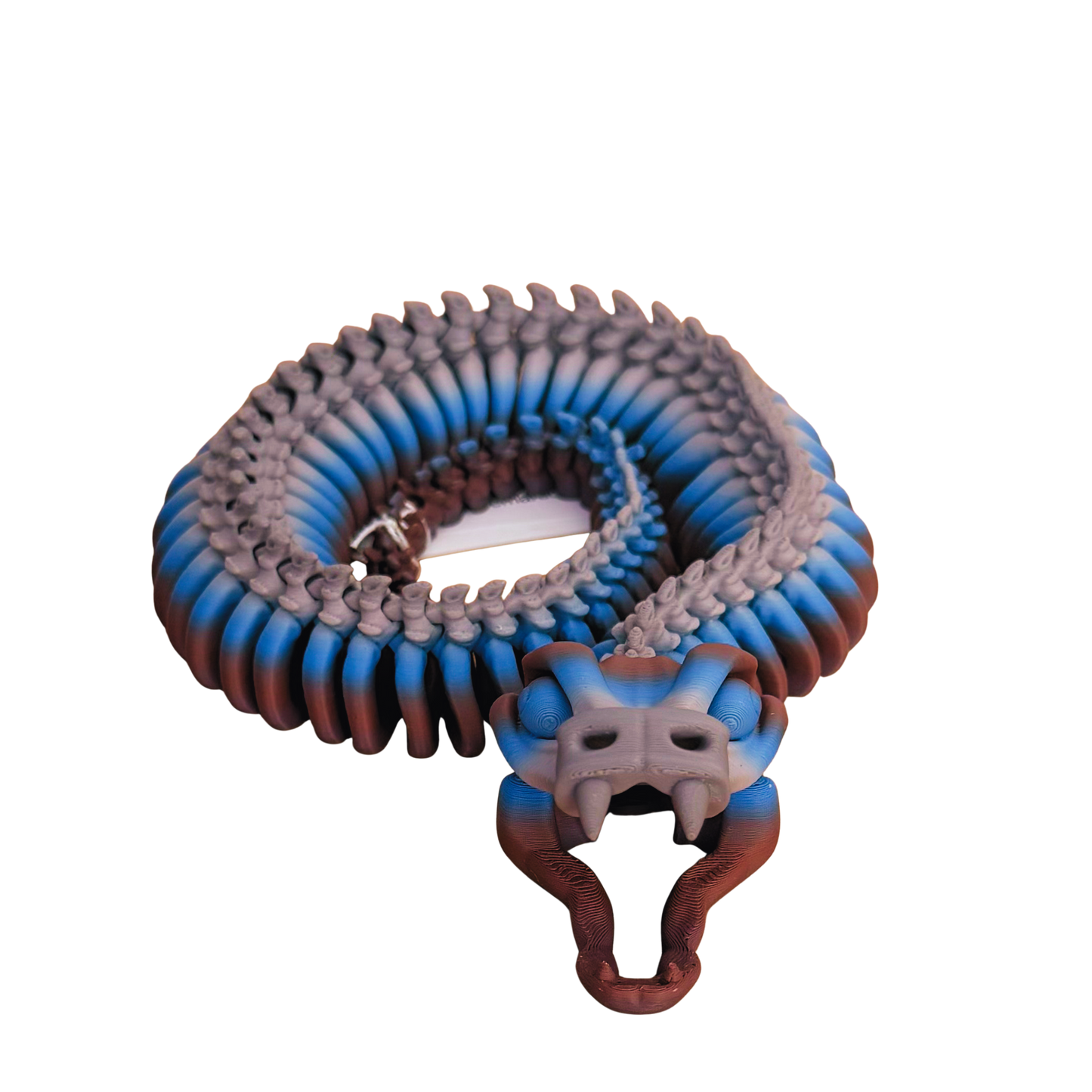 Twilight Skeleton Silvery Serpent Centerpiece