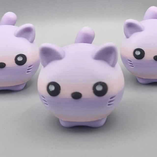 Cute Clicky Kitty - Interactive Plush Cat Toy