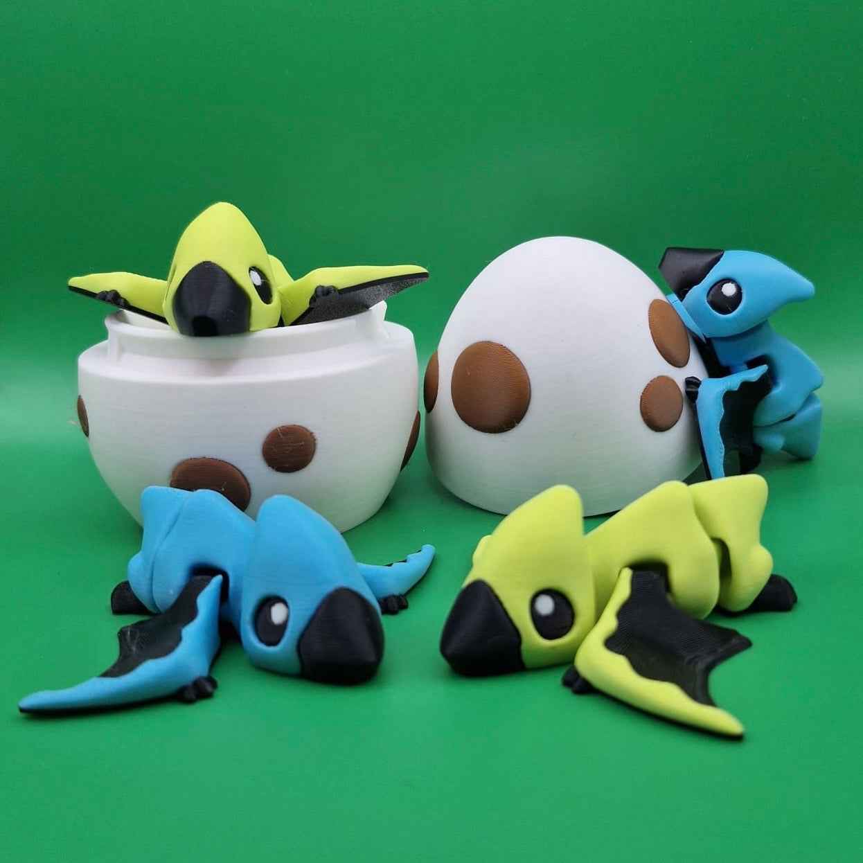 Pterodactyl Egg Toy - Realistic Dinosaur Fun for Kids