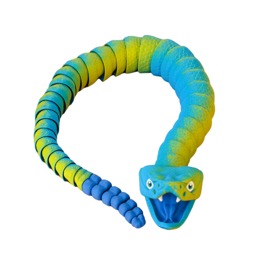 Blue Green Rattle Snake