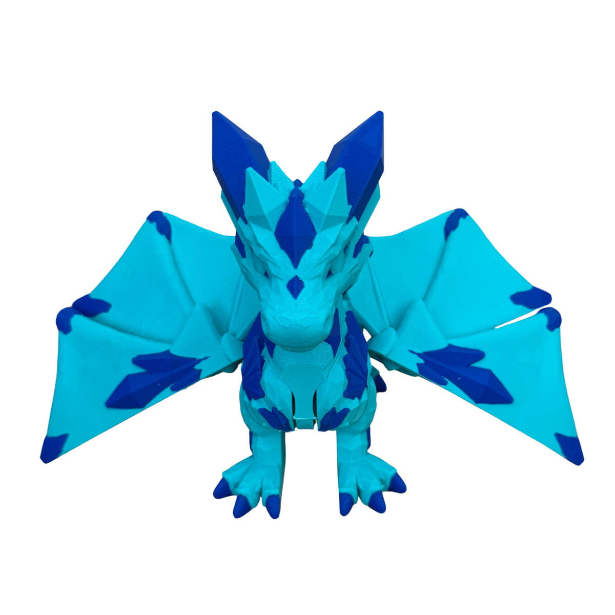 Blue Big Winged Dragon