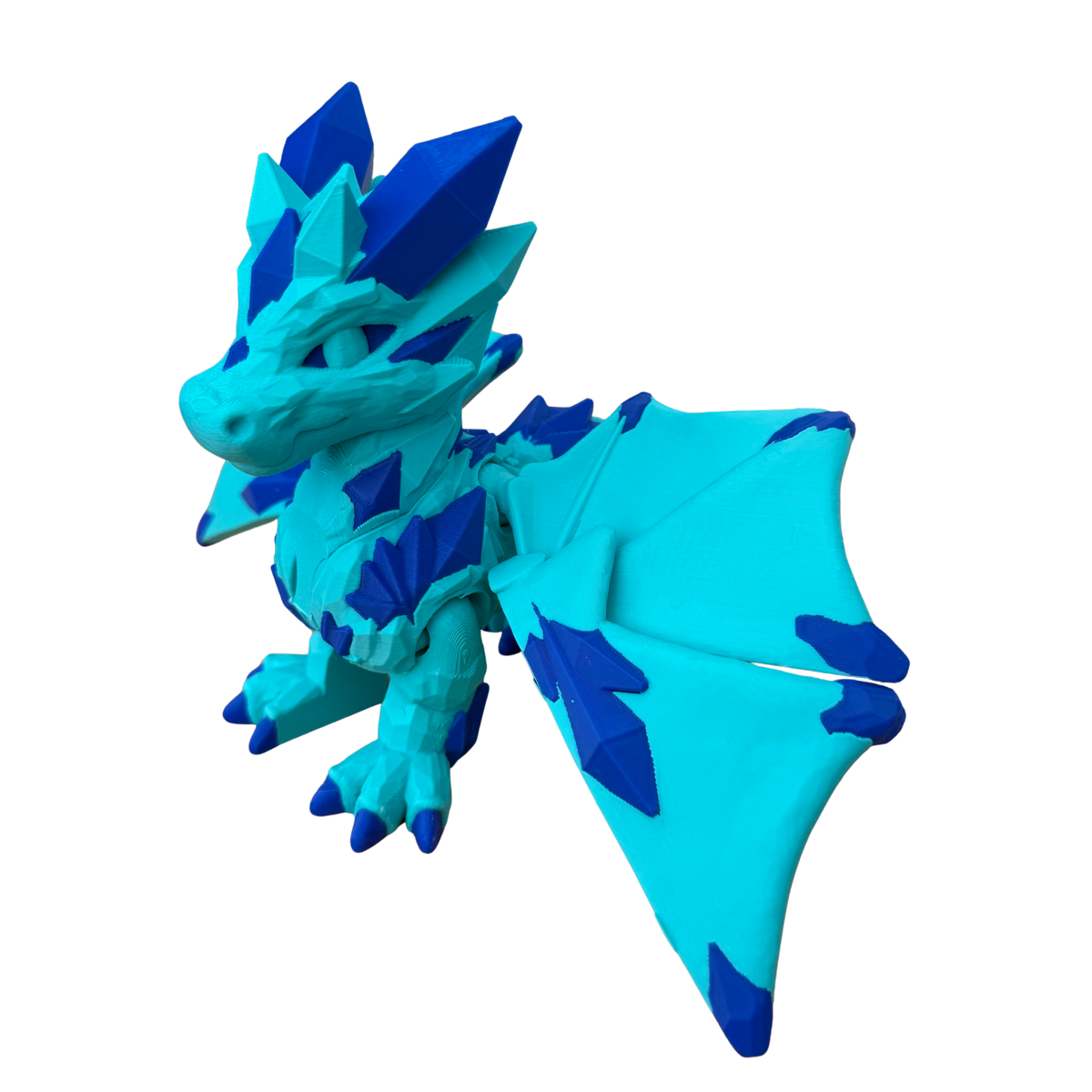 Blue Big Winged Dragon