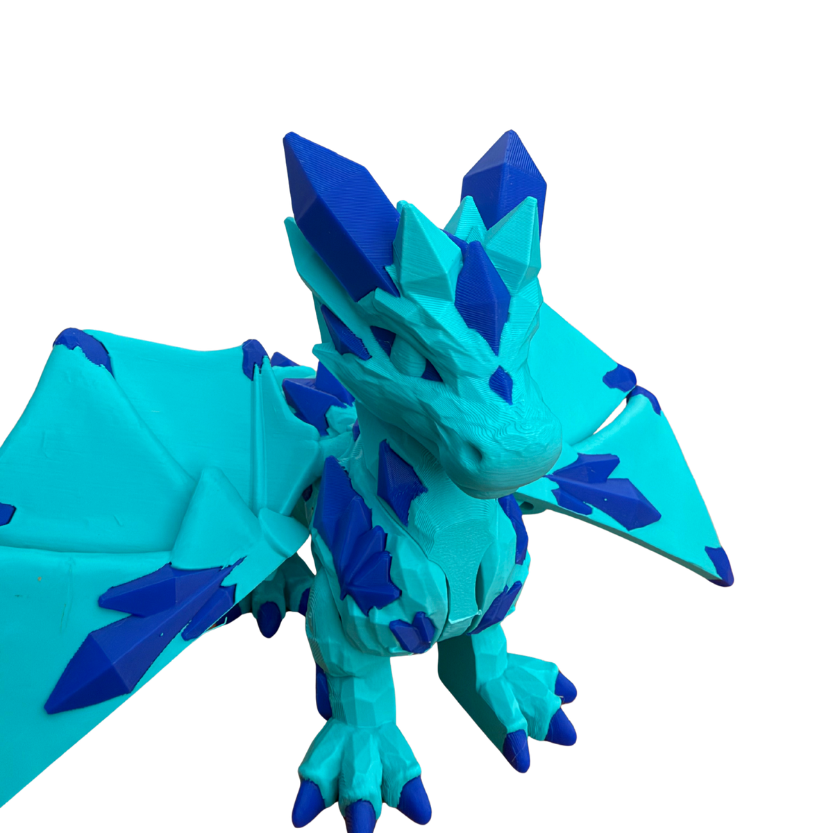 Blue Big Winged Dragon