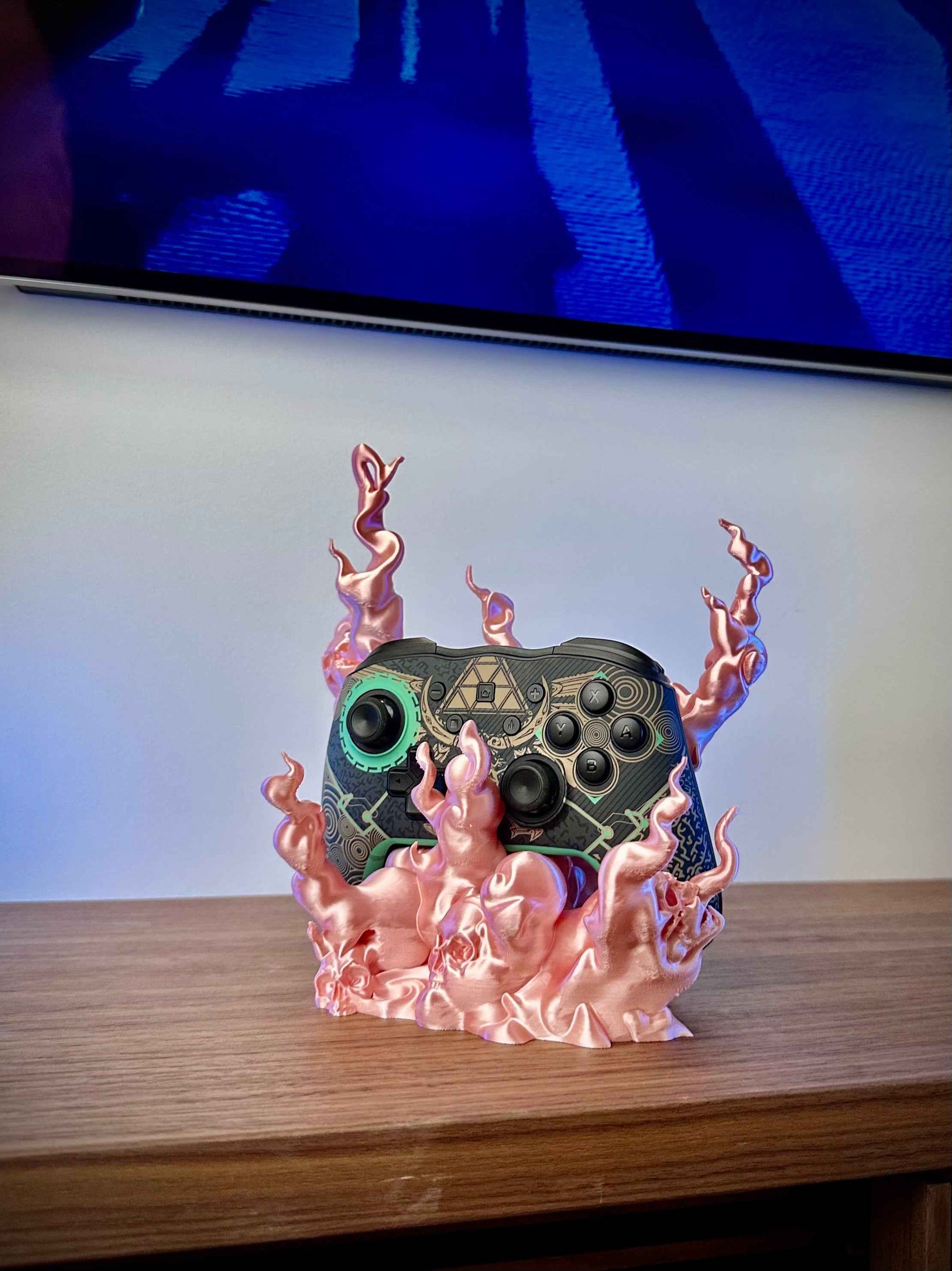 Spooky Controller Stand - Single Colour Design for Gamers