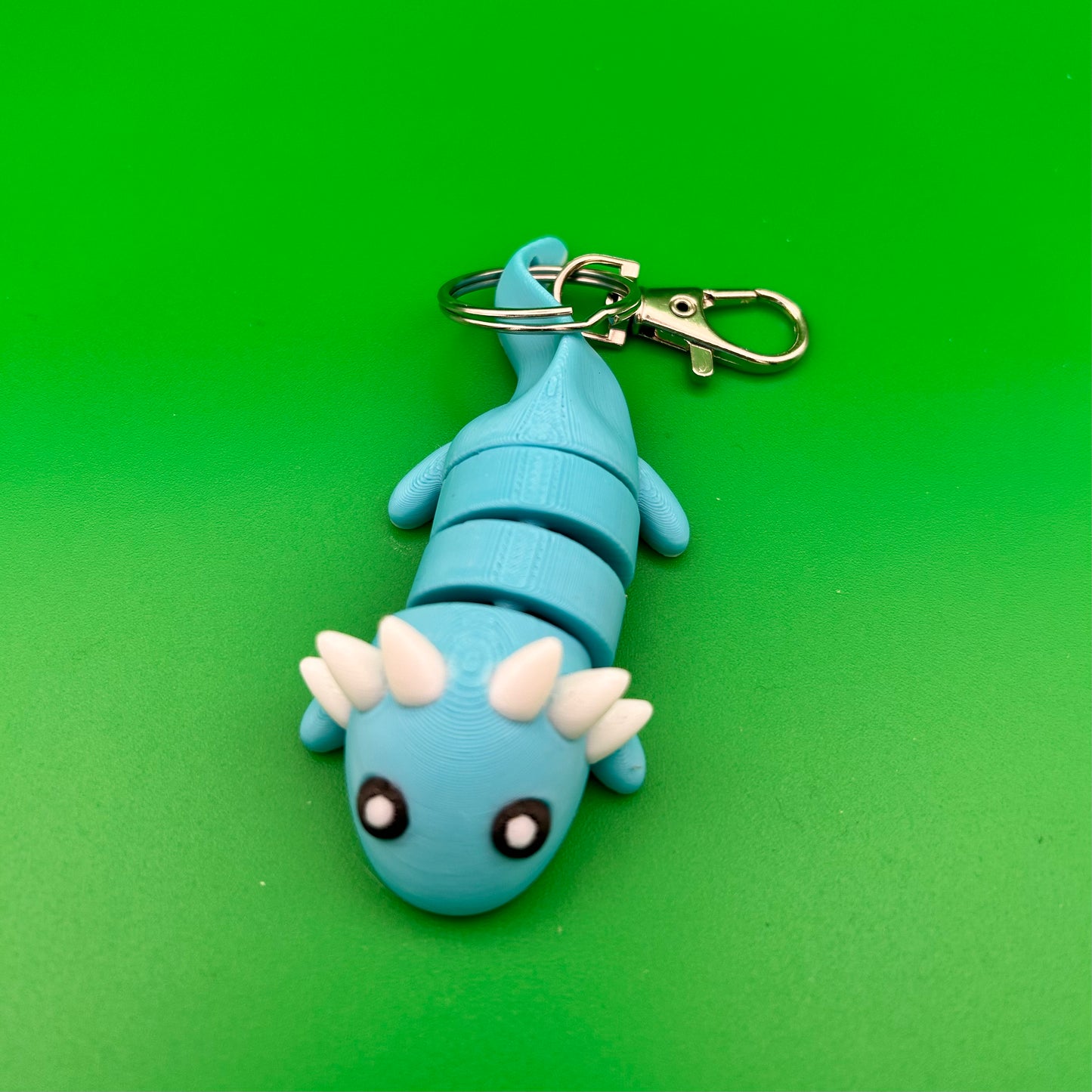 Cute Flexi Axoloti Key Chains