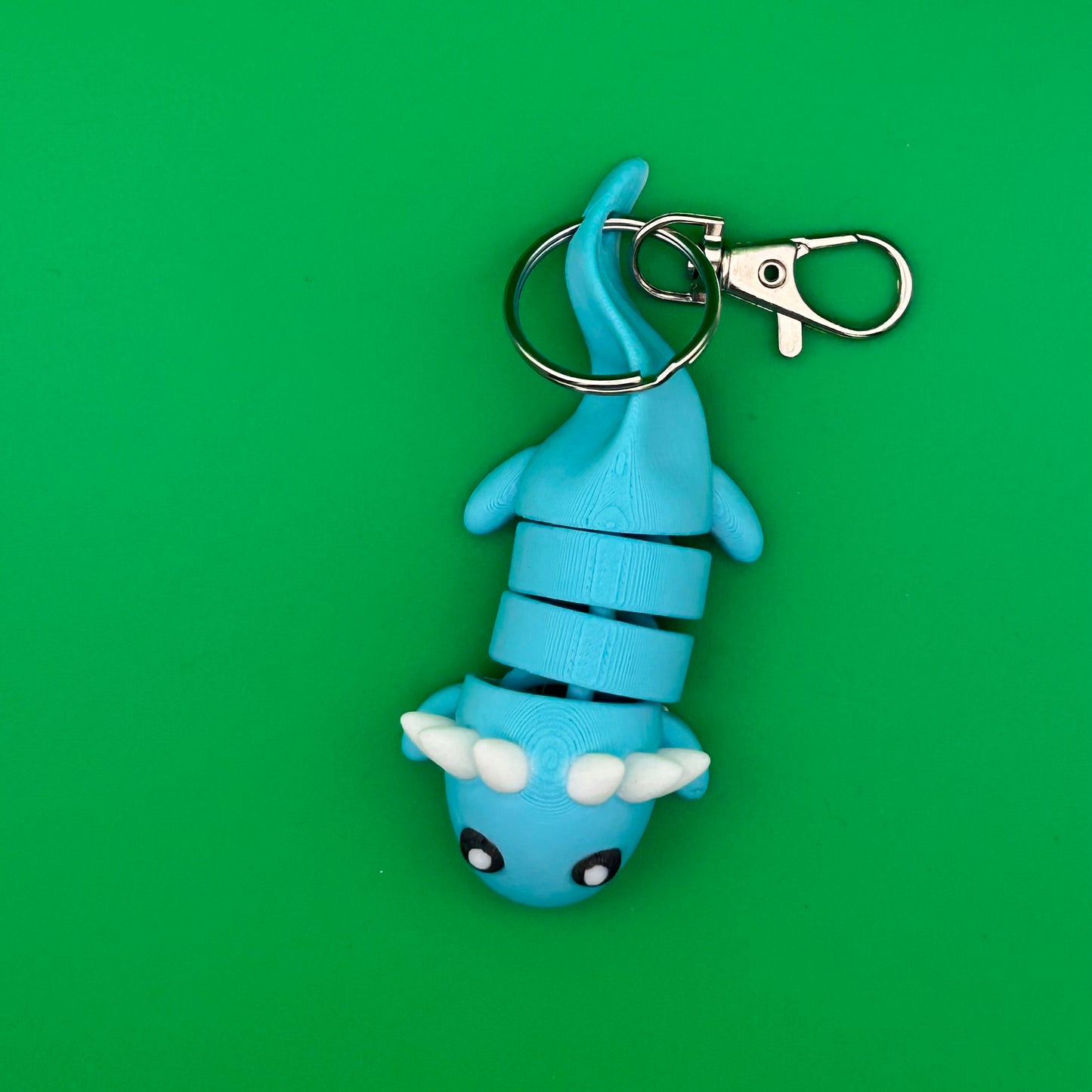 Cute Flexi Axoloti Key Chains