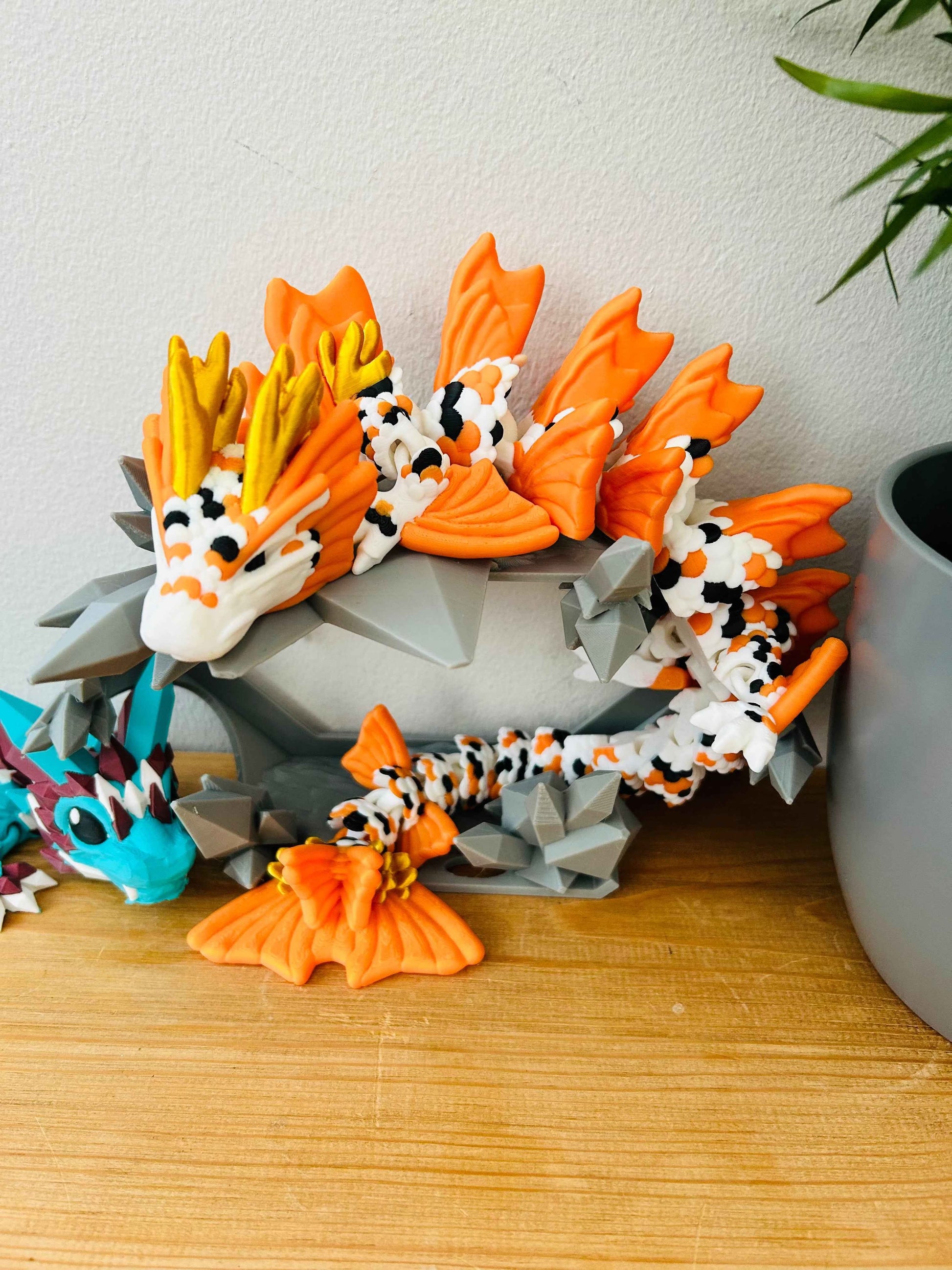 Koi Dragon - Captivating Fusion of Nature and Myth