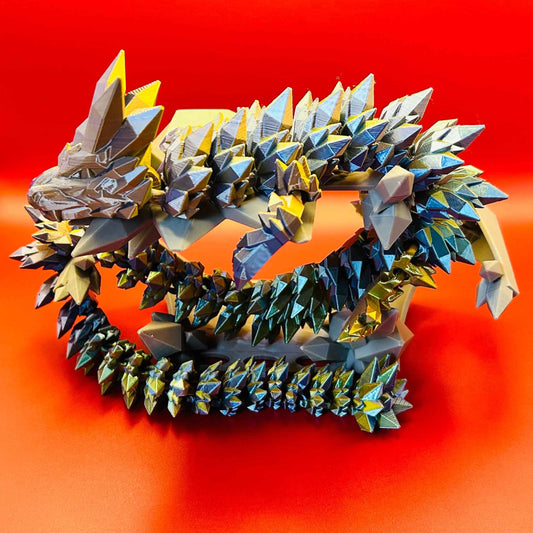 Stunning 68cm Articulated Dragon