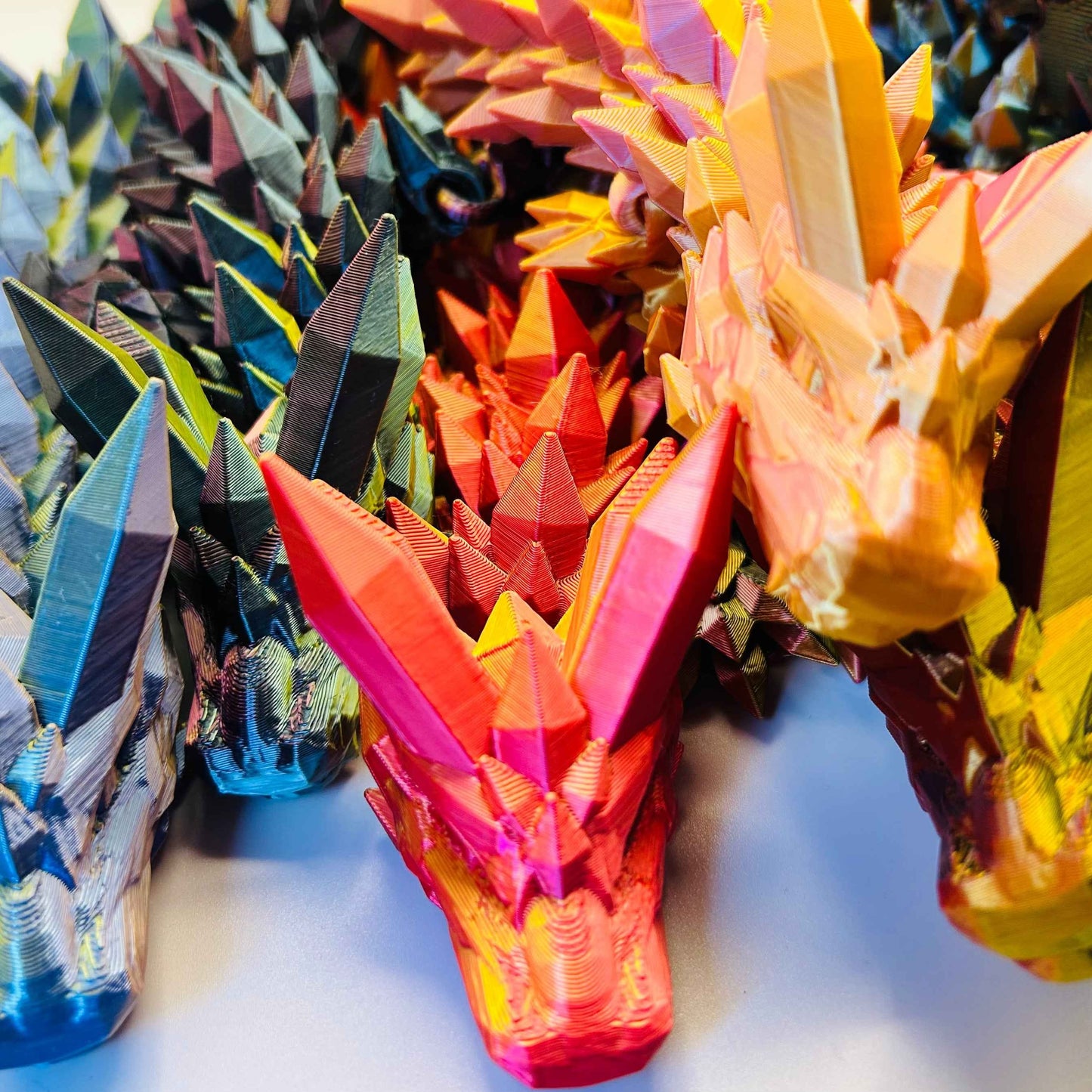 Stunning 68cm Articulated Dragon