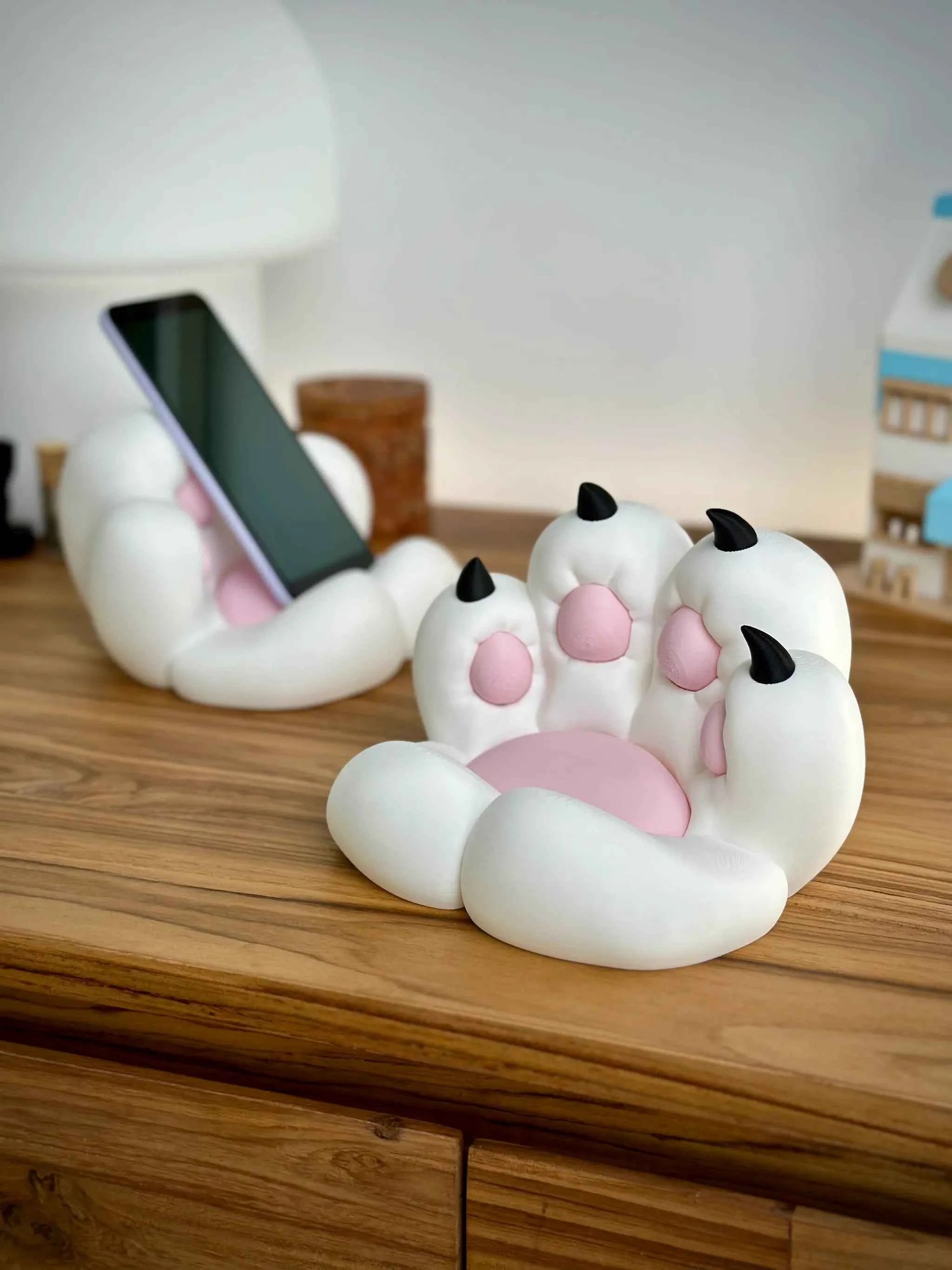 Kawaii Cat Paw Tray with Claws – Adorable & Functional Essentials for Cat Lovers