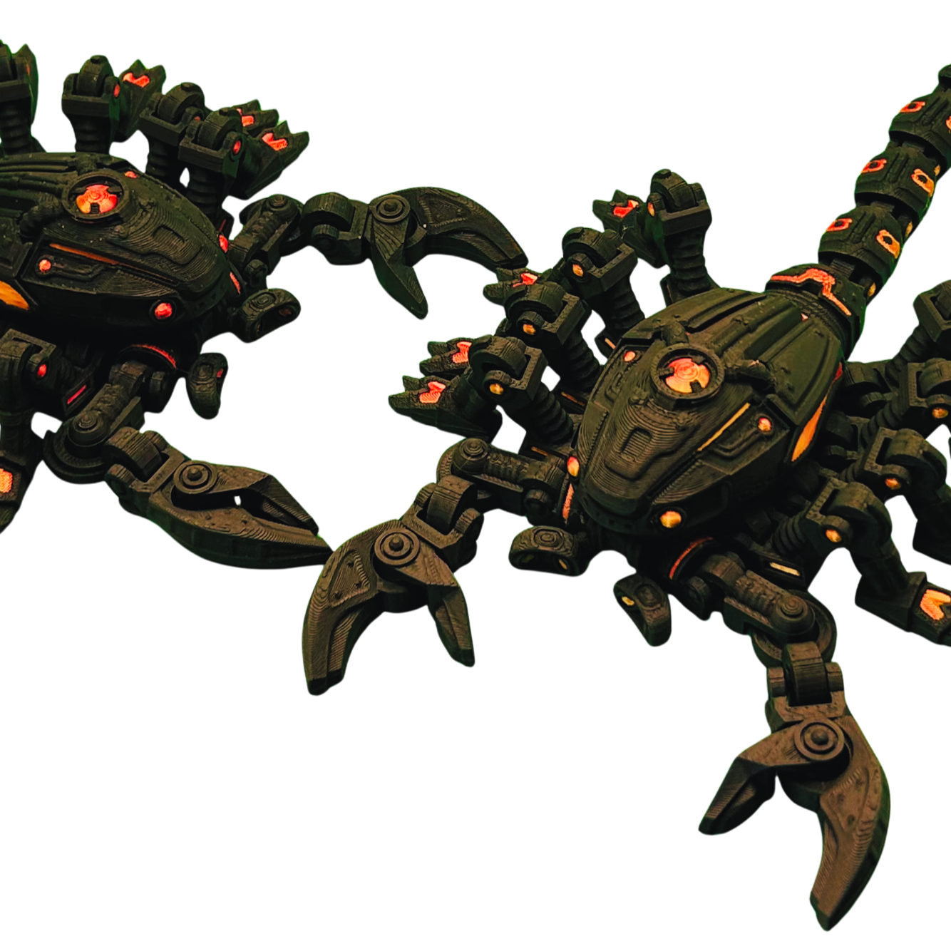 Ignis Cyber Scorpion with Eight Articulated Legs