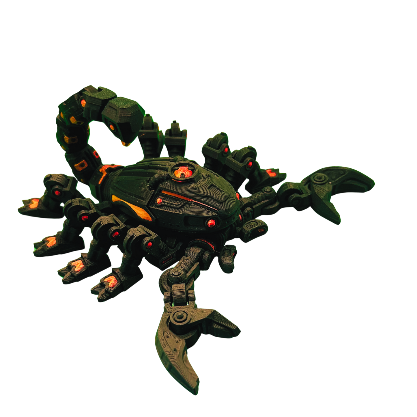 Ignis Cyber Scorpion with Eight Articulated Legs