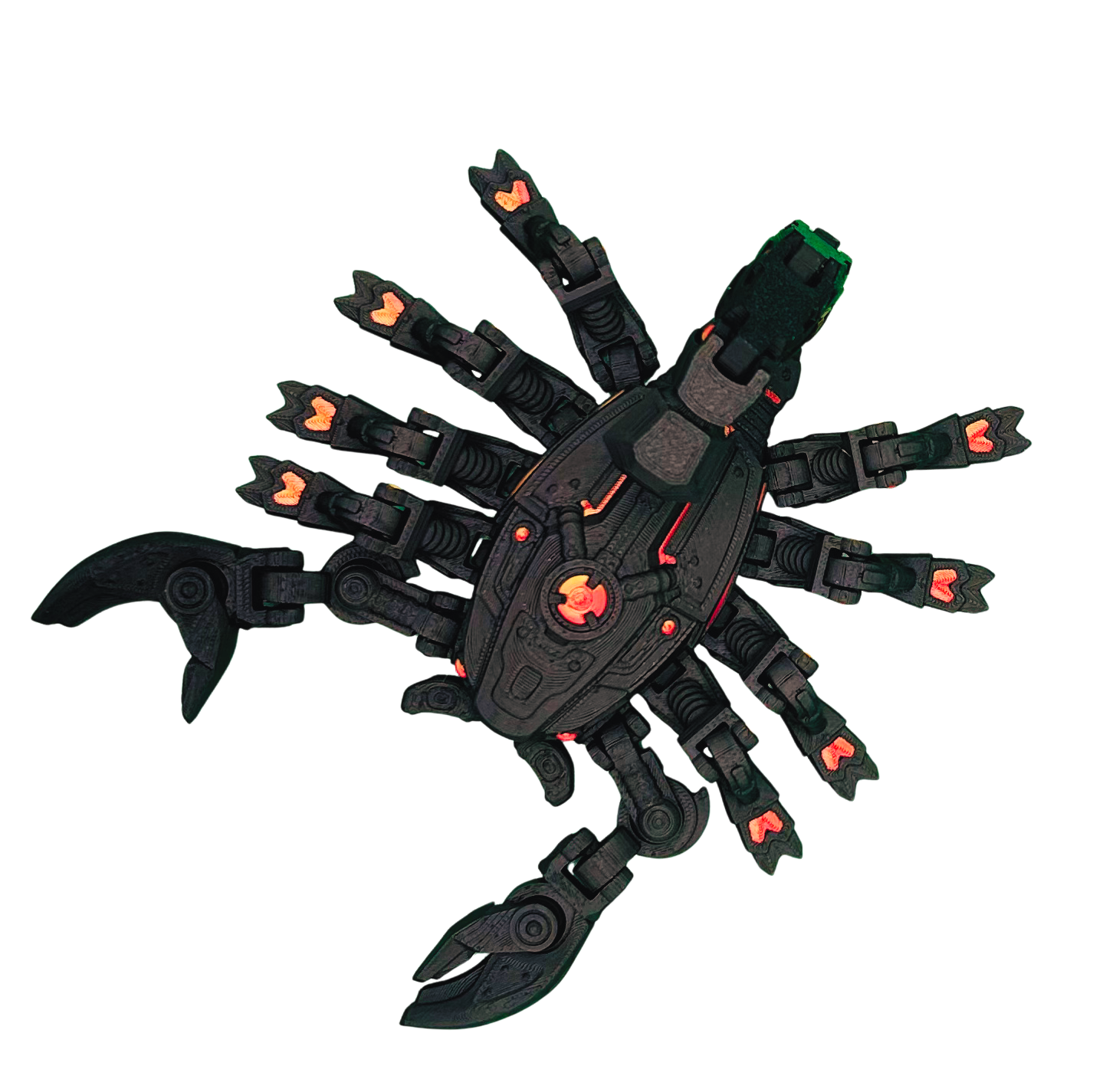 Ignis Cyber Scorpion with Eight Articulated Legs