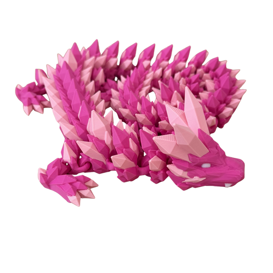 Magenta Pink Dragon Statement Piece