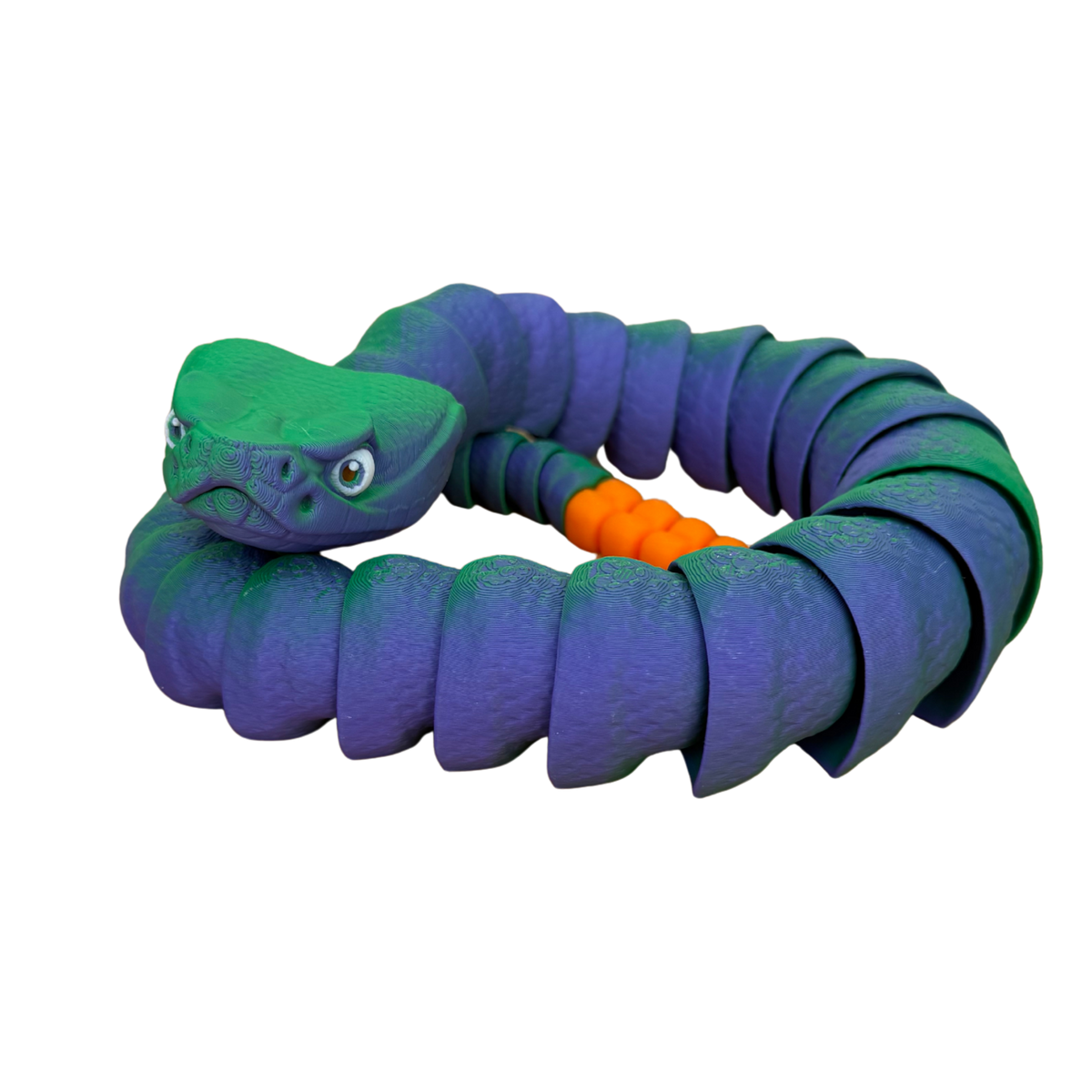 Blue Green Rattle Snake