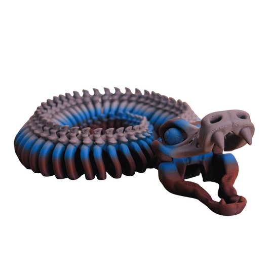 Twilight Skeleton Silvery Serpent Centerpiece