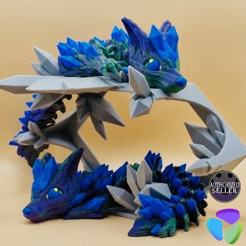 Camouflage Wolf Dragon