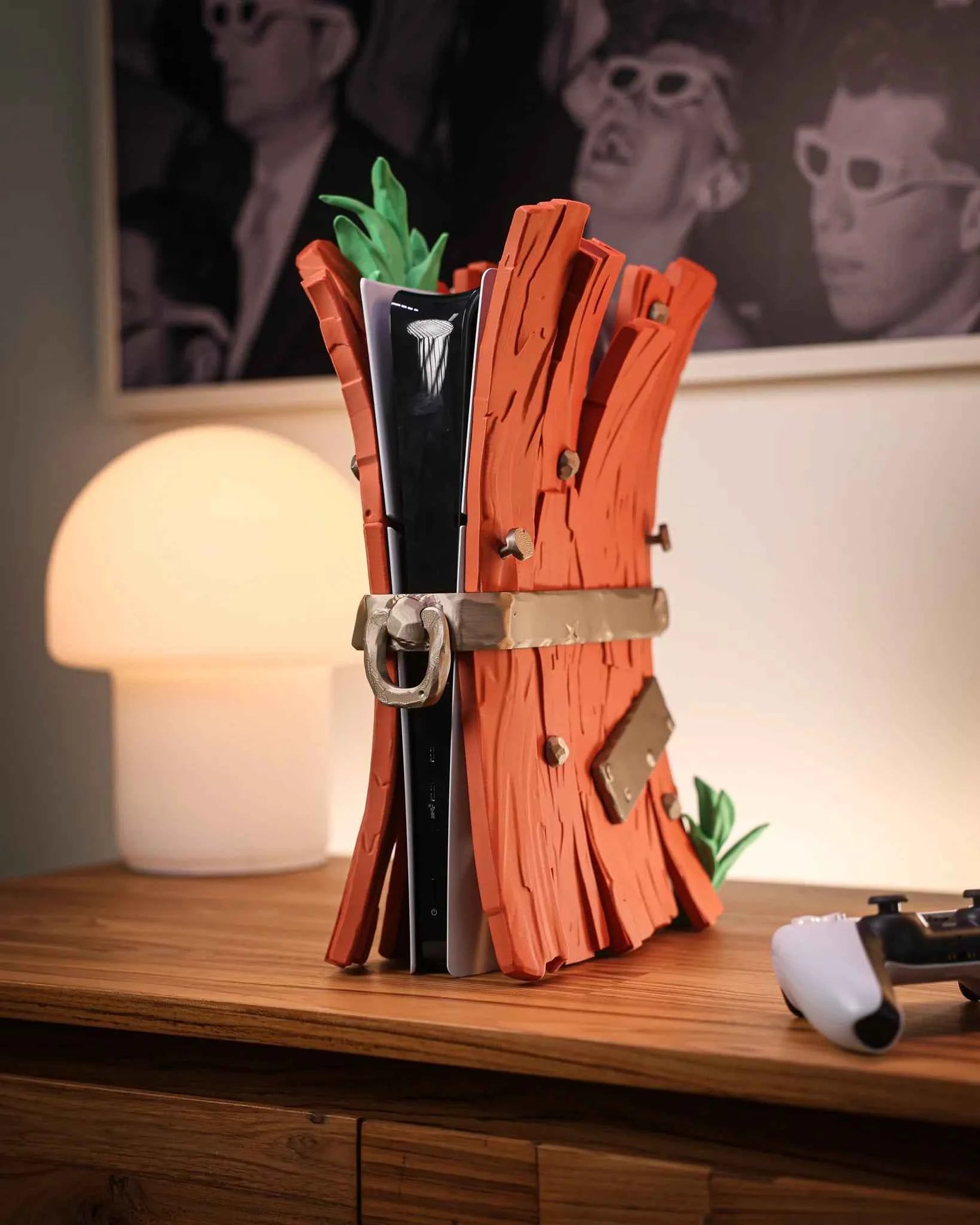 Wood Box PS5 Slim Digital – Fantasy Edition