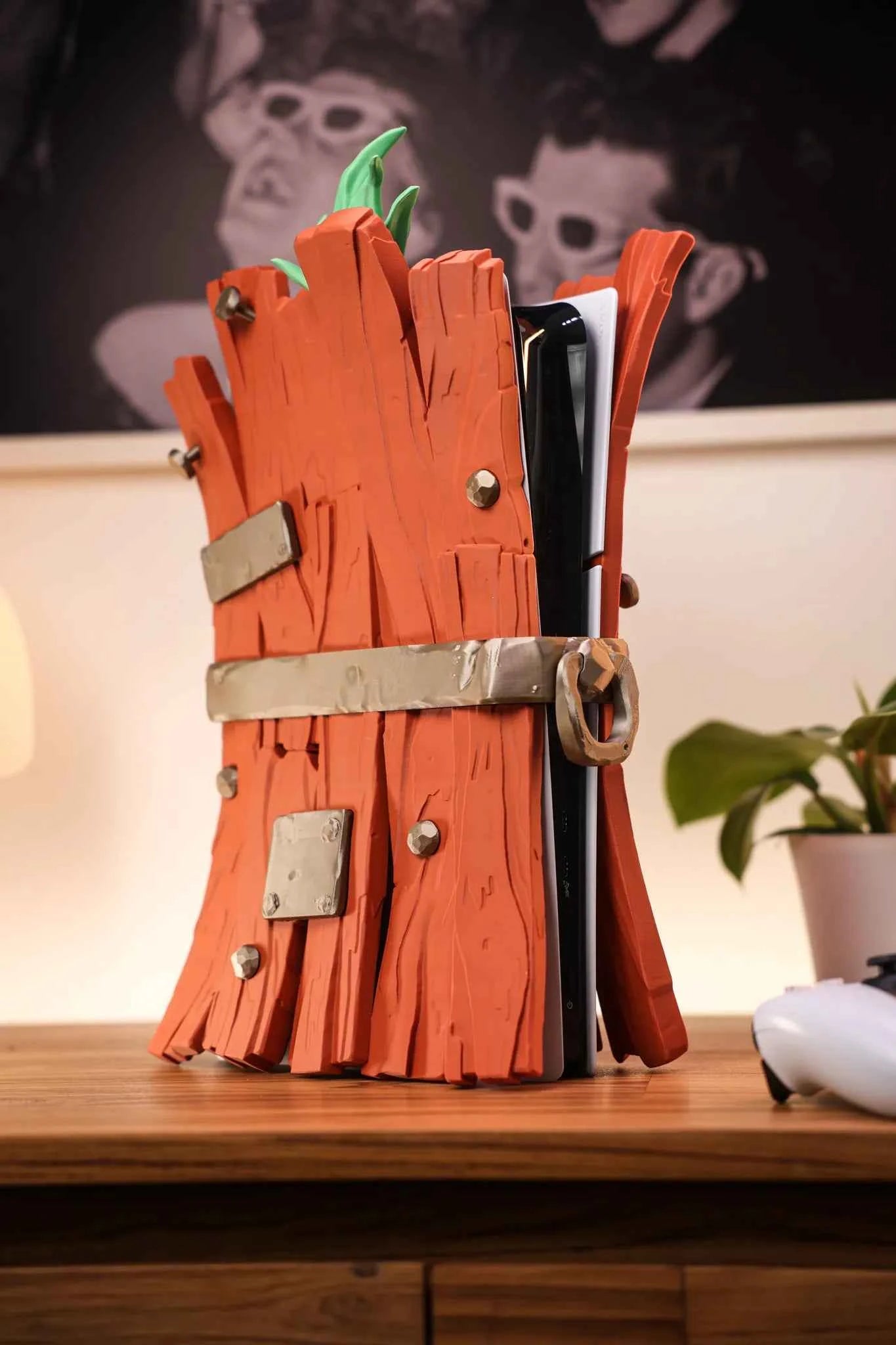Wood Box PS5 Slim Digital – Fantasy Edition