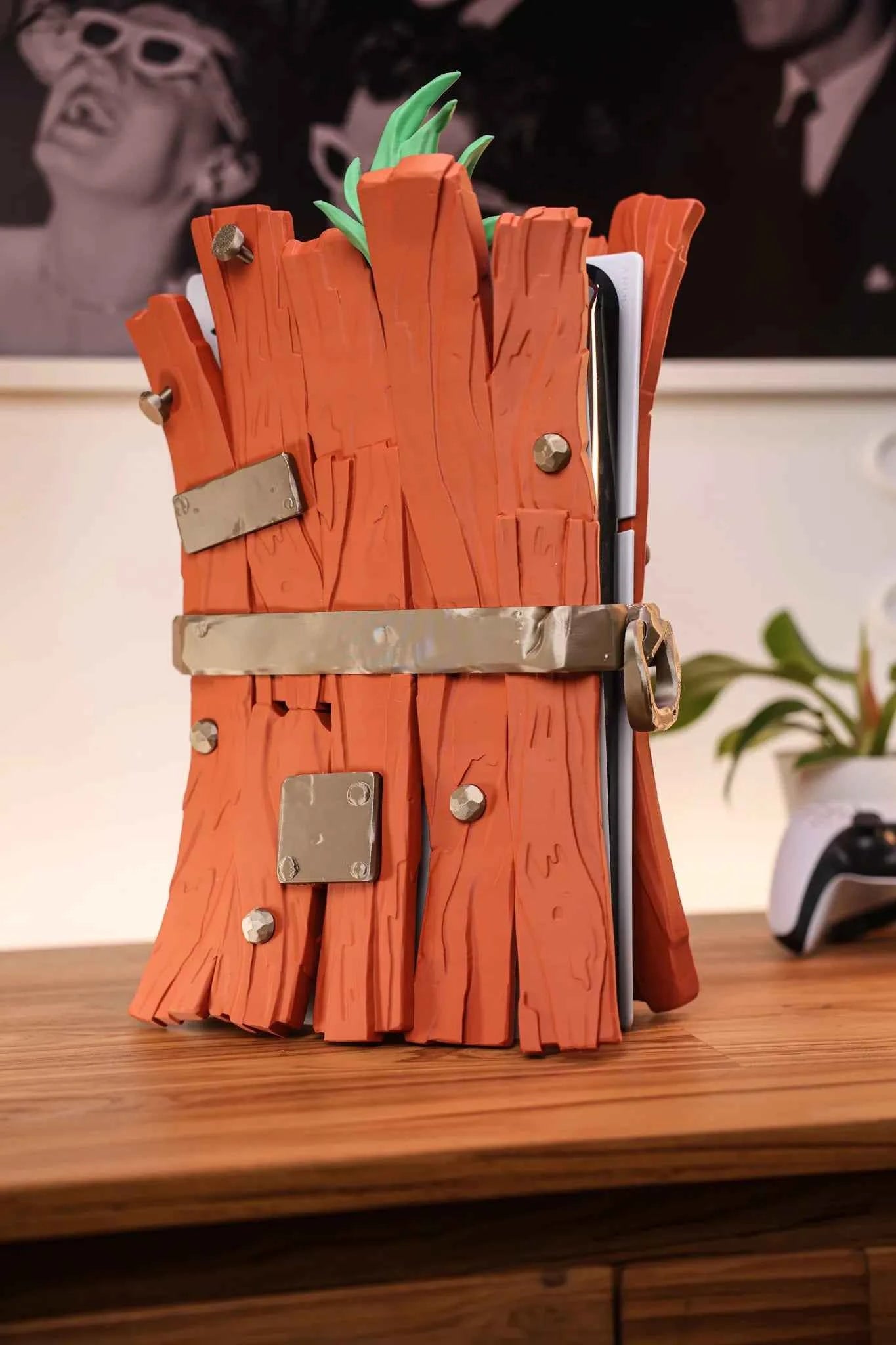 Wood Box PS5 Slim Digital – Fantasy Edition