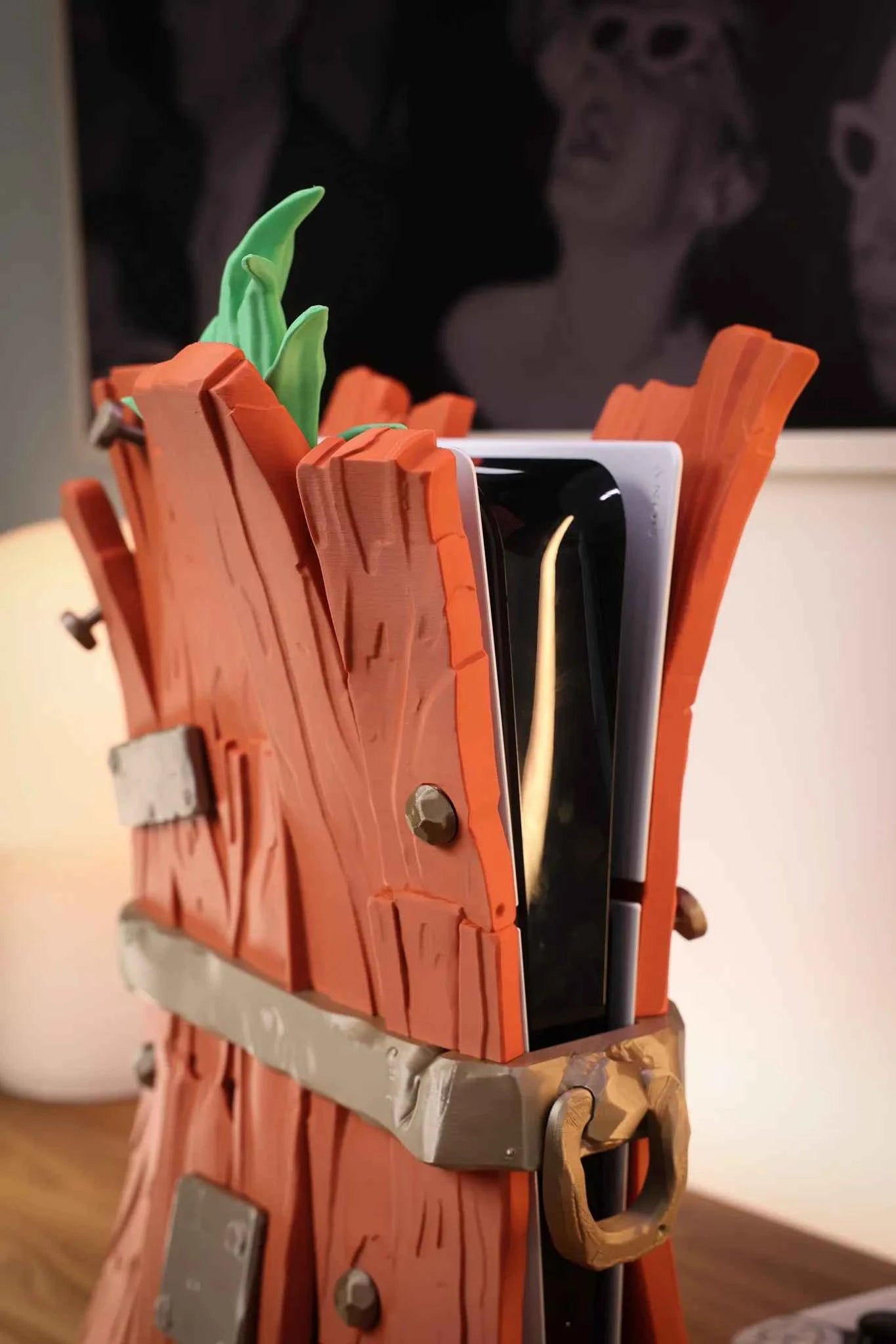Wood Box PS5 Slim Digital – Fantasy Edition